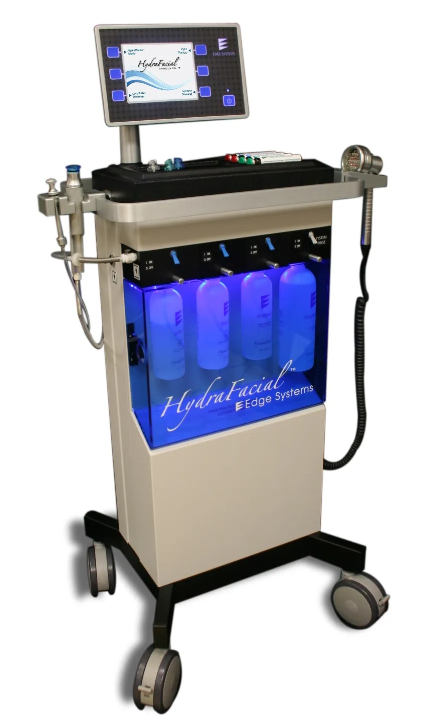 HydraFacial treatment device at Clarus Dermatology