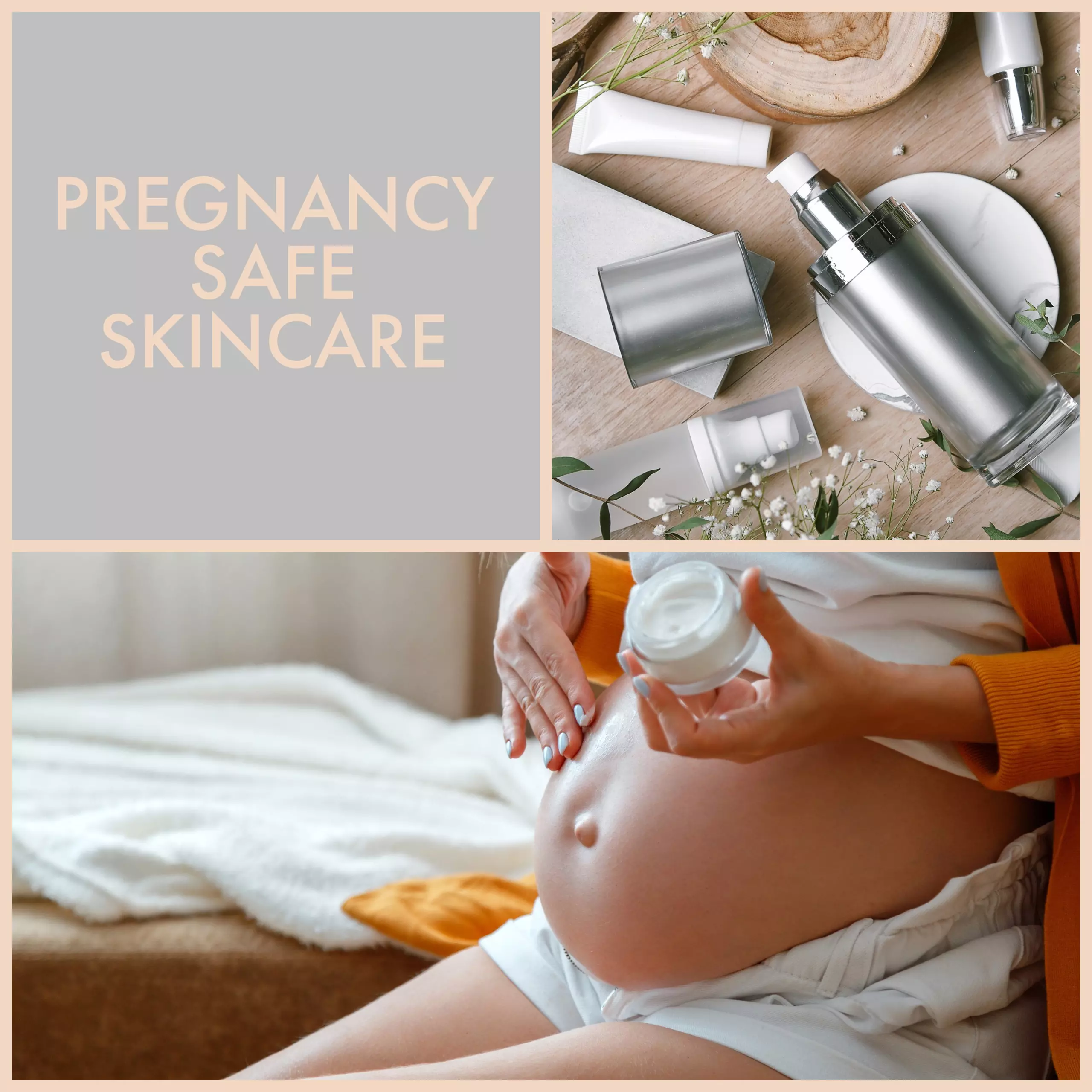 Pregnancy-safe skincare products and routine guide