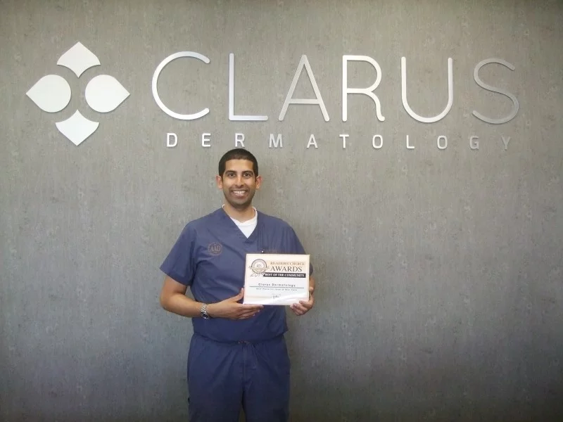 Clarus Dermatology Readers Choice Award for best lasers and skin care