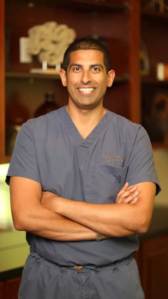 Dr. Neil Shah, Minnesota dermatologist portrait